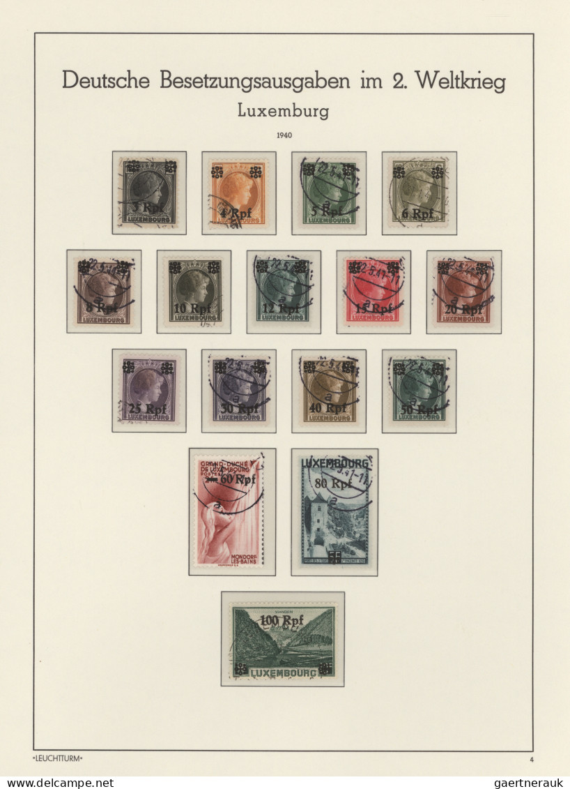 Deutsches Reich - 3. Reich: 1933/1945, Über Weite Strecken Komplette, Gestempelt - Used Stamps