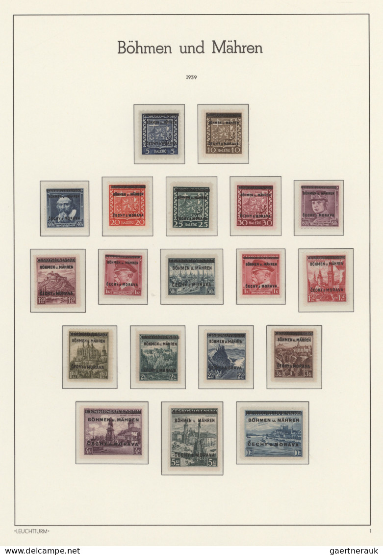 Deutsches Reich - 3. Reich: 1933/1945, Ungebrauchte / Postfrische Sammlung Auf L - Unused Stamps