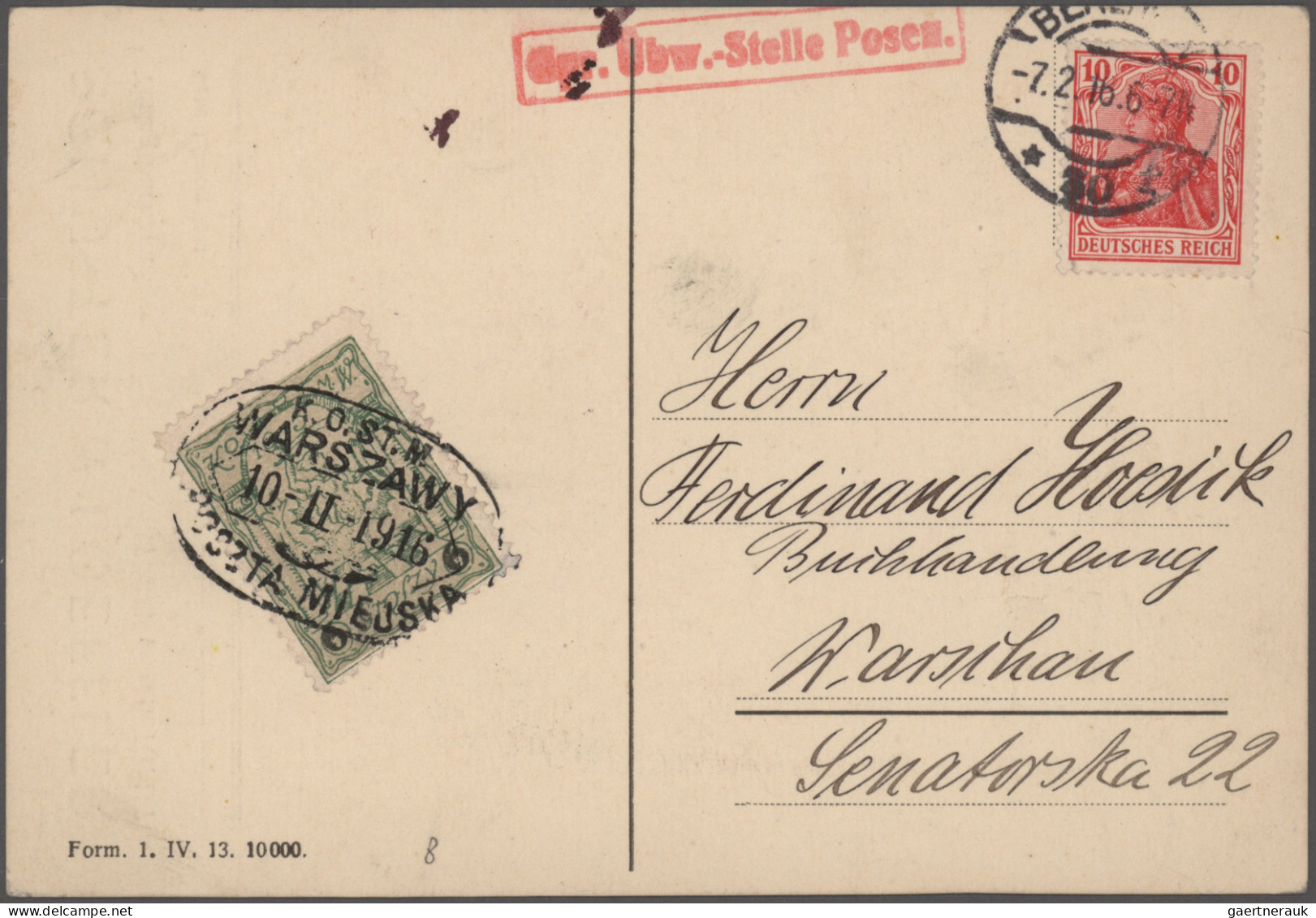 Deutsches Reich - Privatpost (Stadtpost): 1867/1906, BRESLAU, saubere sehr umfan