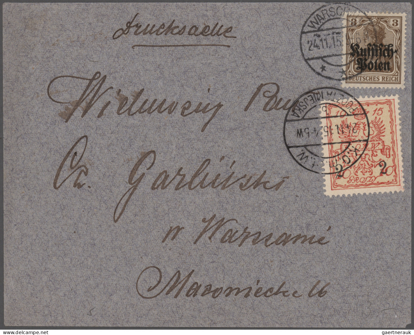 Deutsches Reich - Privatpost (Stadtpost): 1867/1906, BRESLAU, saubere sehr umfan