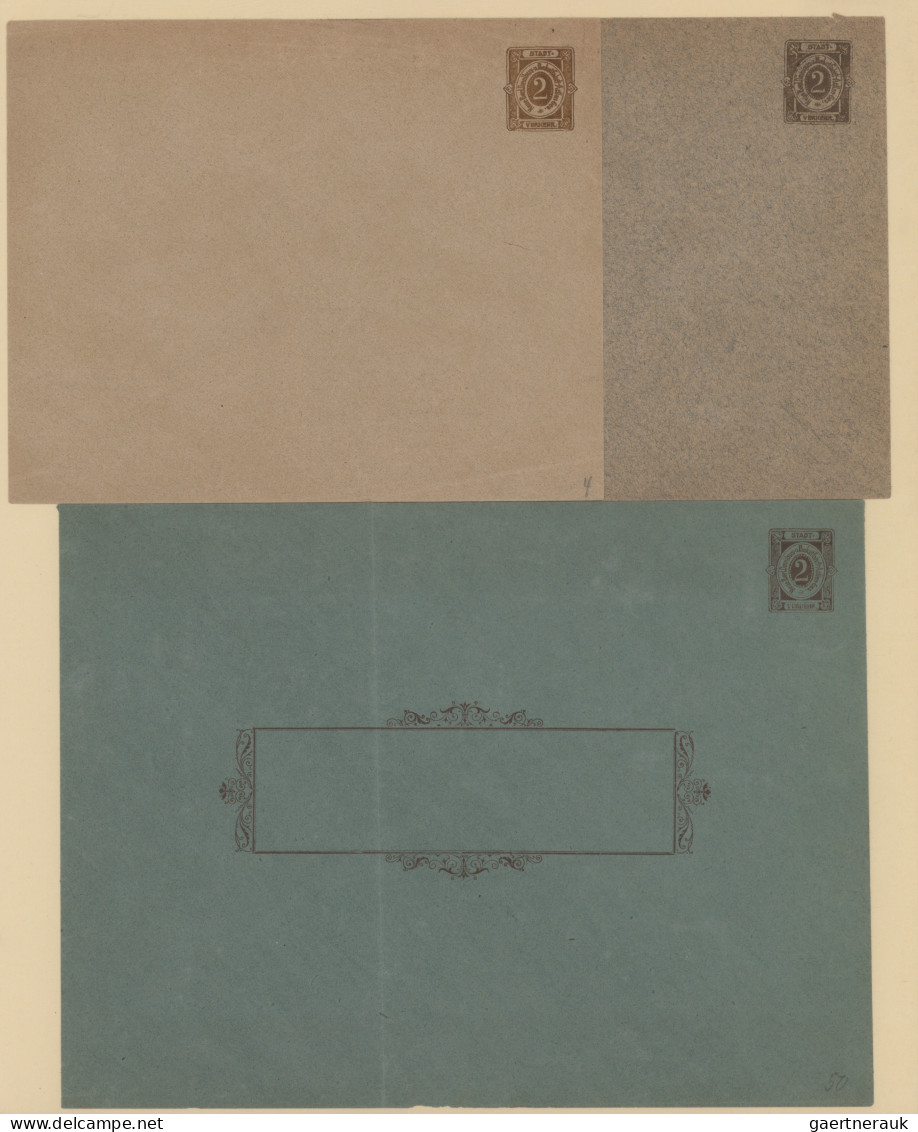 Deutsches Reich - Privatpost (Stadtpost): 1884/1929 "Berliner Paketfahrt": Umfan