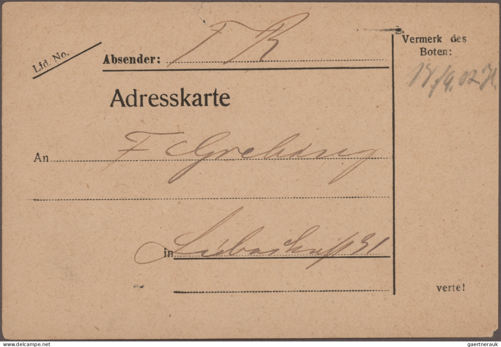 Deutsches Reich - Privatpost (Stadtpost): 1886/1900, Umfangreicher Dublettenpost - Privatpost