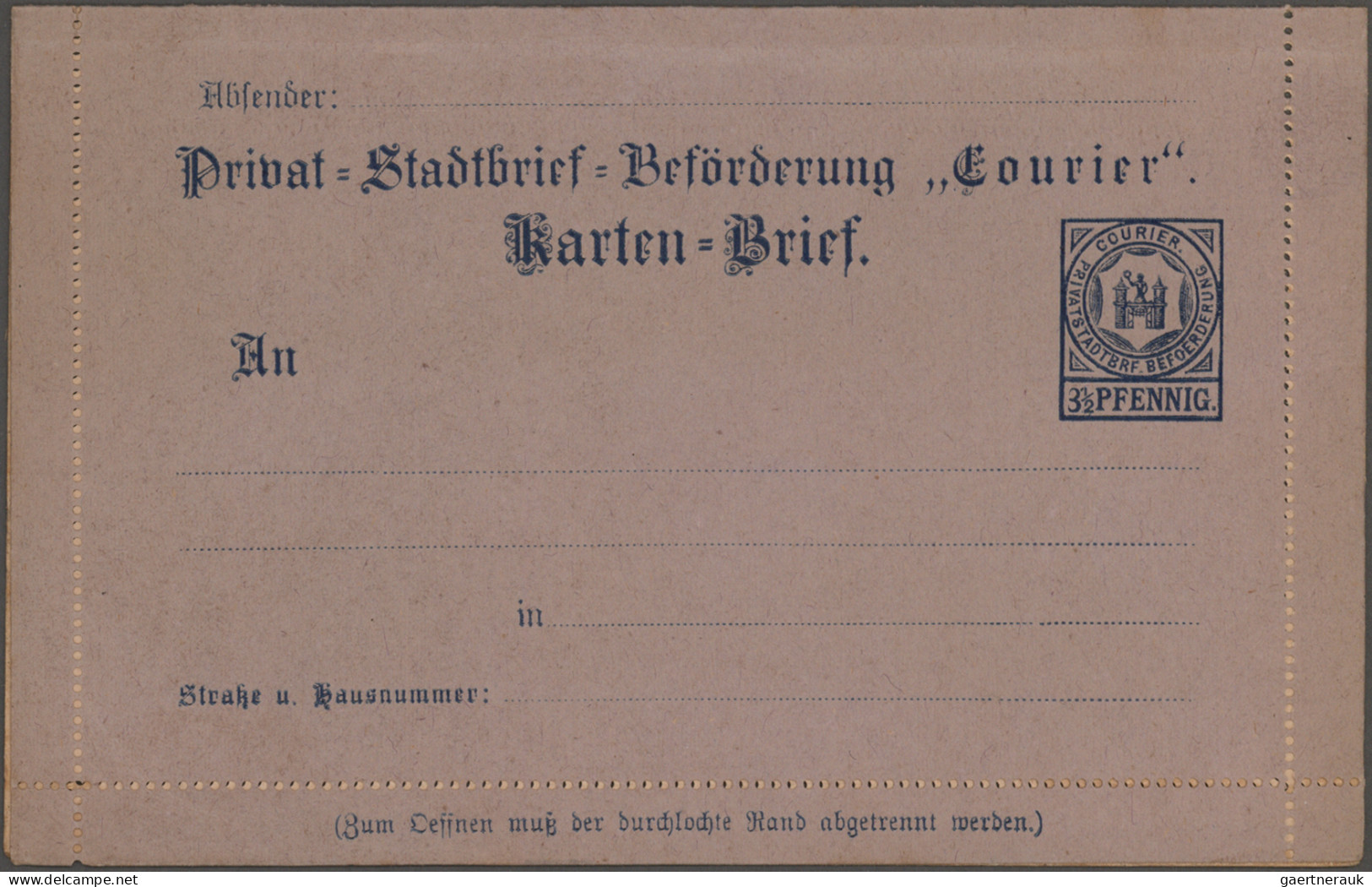 Deutsches Reich - Privatpost (Stadtpost): 1891/1900, HALLE, Lot mit 28 Privatpos