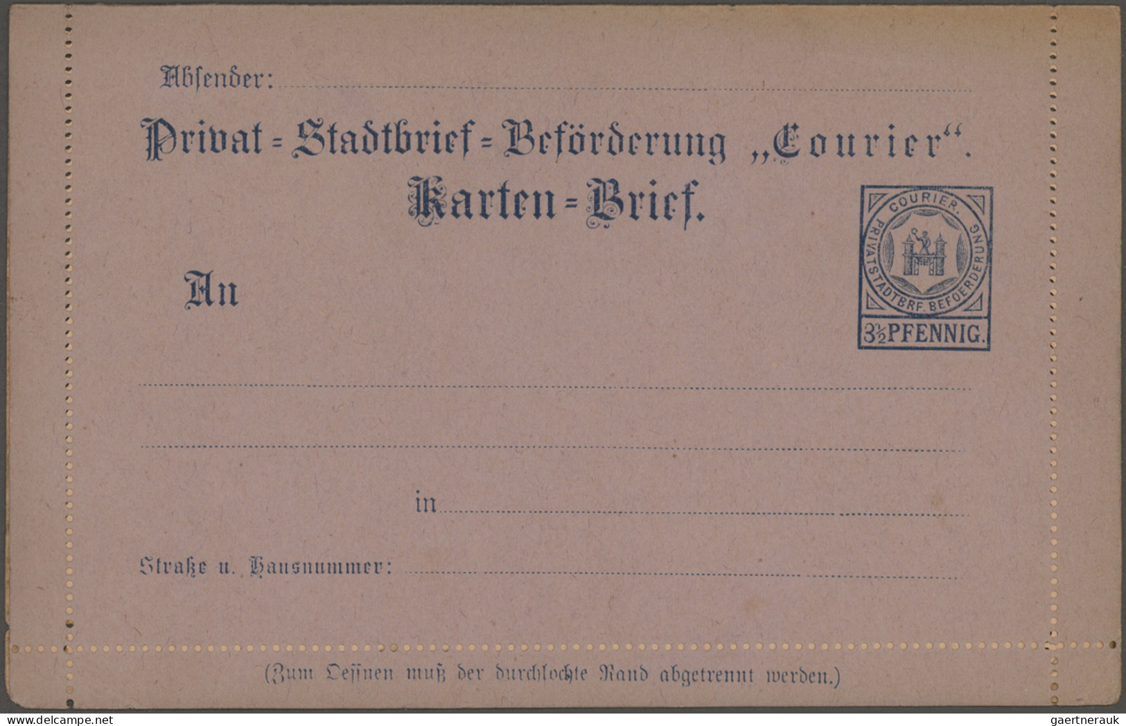 Deutsches Reich - Privatpost (Stadtpost): 1891/1900, HALLE, Lot mit 28 Privatpos