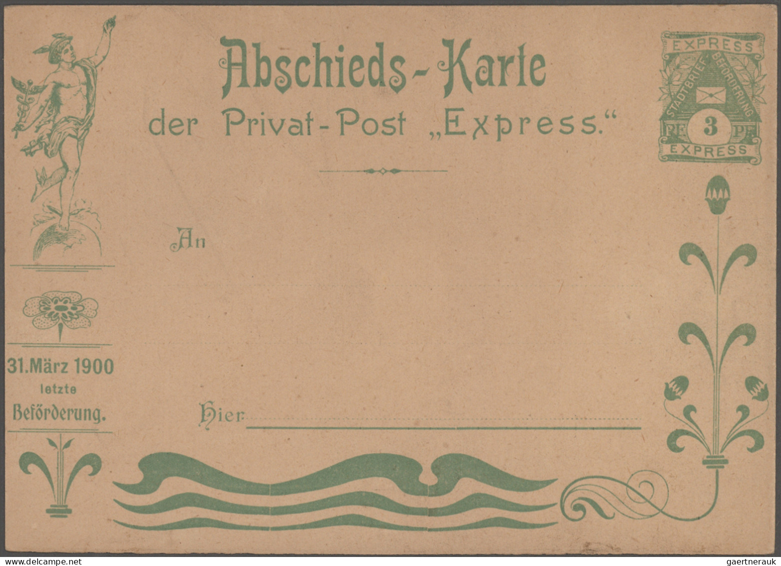 Deutsches Reich - Privatpost (Stadtpost): 1891/1900, HALLE, Lot mit 28 Privatpos