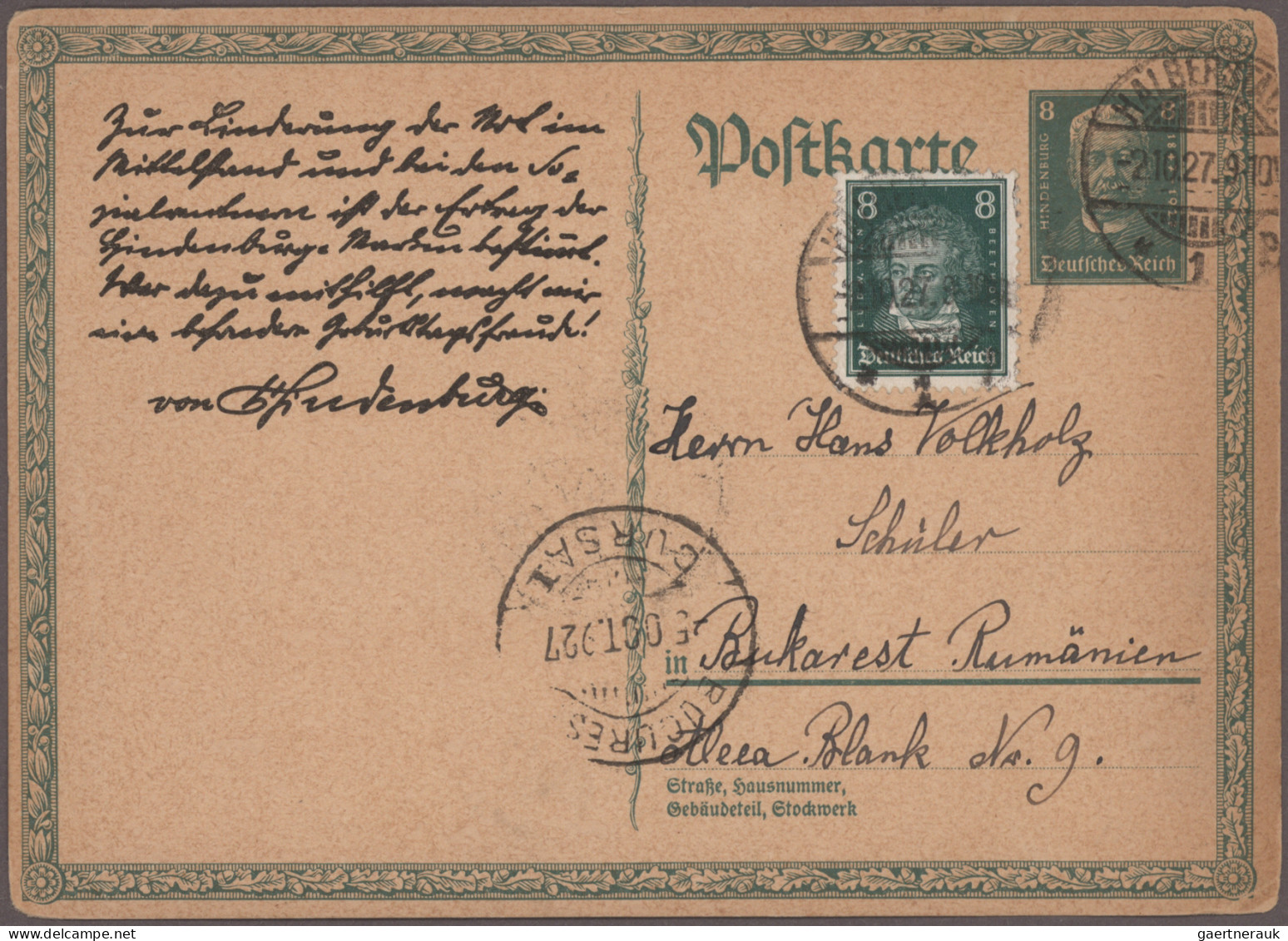 Deutsches Reich - Ganzsachen: 1925/1933, Partie Von Ca. 70 Ungebrauchten/gebrauc - Other & Unclassified