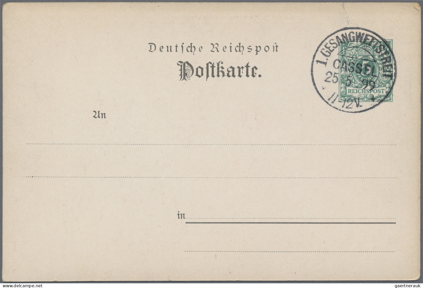 Deutsches Reich - Privatganzsachen: 1897/1941, Partie Von 19 Privatganzsachen (e - Other & Unclassified