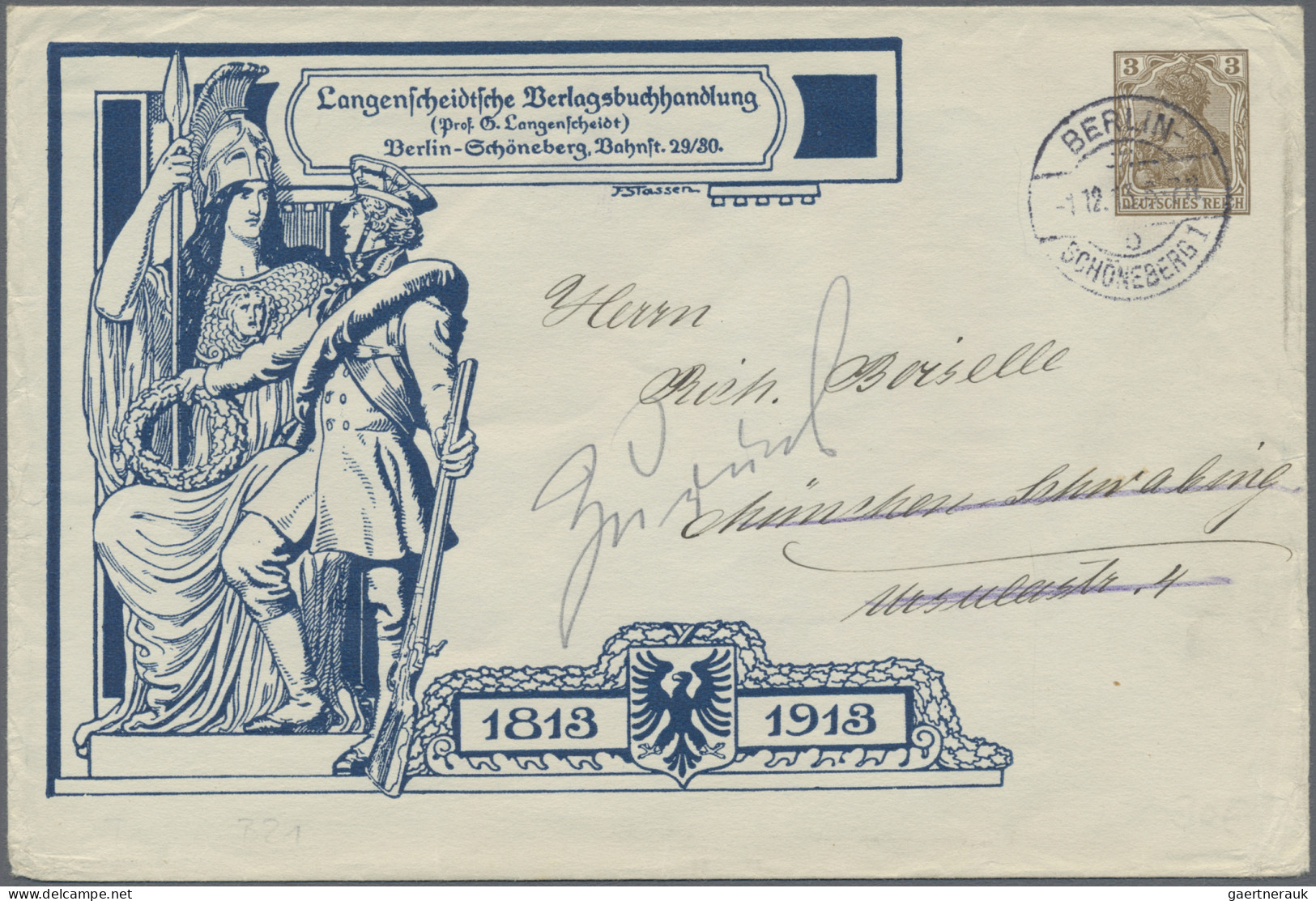 Deutsches Reich - Privatganzsachen: 1900/1914 (ca.), Germania, Sammlung Von 87 P - Sonstige & Ohne Zuordnung