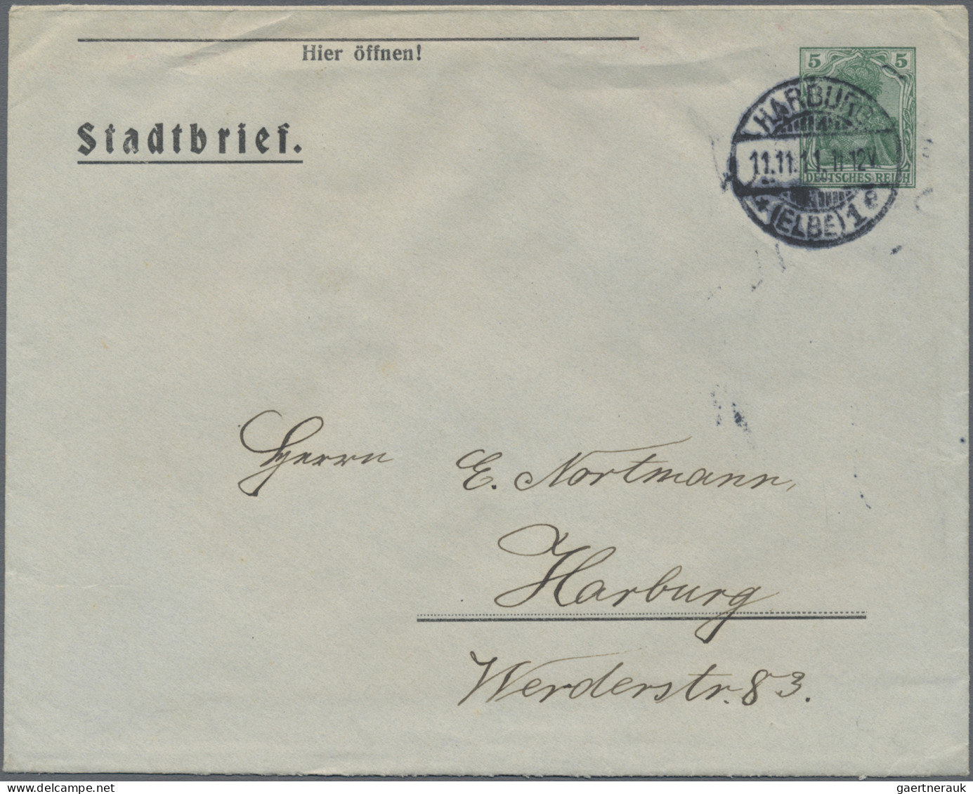 Deutsches Reich - Privatganzsachen: 1900/1914 (ca.), Germania, Sammlung Von 87 P - Sonstige & Ohne Zuordnung