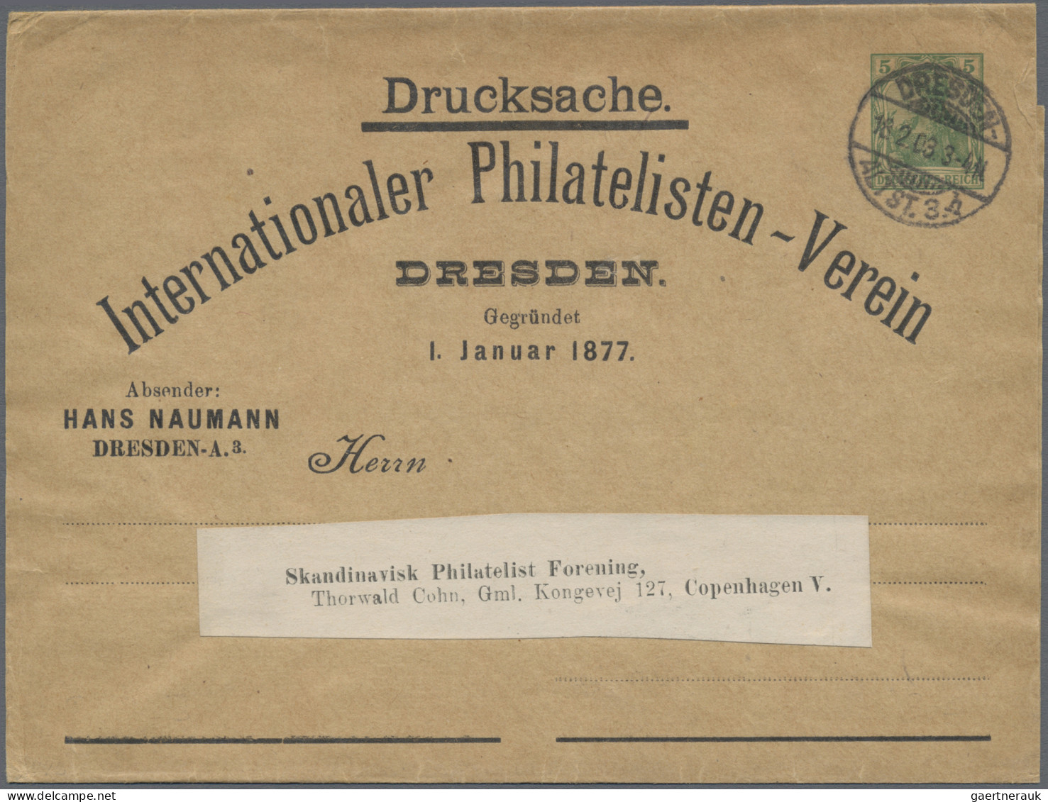 Deutsches Reich - Privatganzsachen: 1900/1914 (ca.), Germania, Sammlung von 87 P