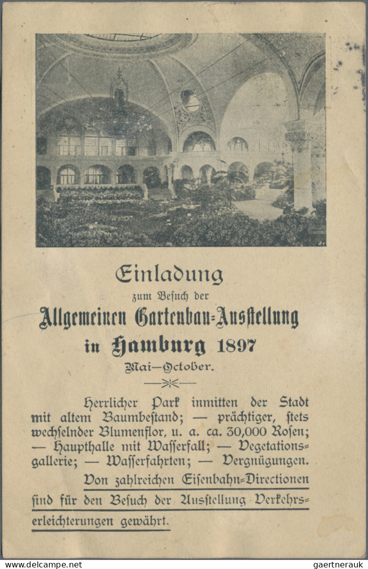 Deutsches Reich - Privatganzsachen: 1900/1921, Partie Von Elf Germania Privatgan - Altri & Non Classificati
