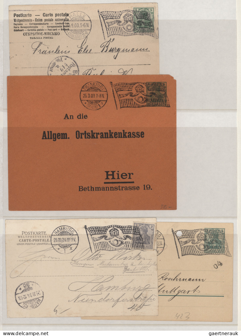 Deutsches Reich - Stempel: 1898/1927, Maschinenstempel meist Dt.Reich/etwas Baye