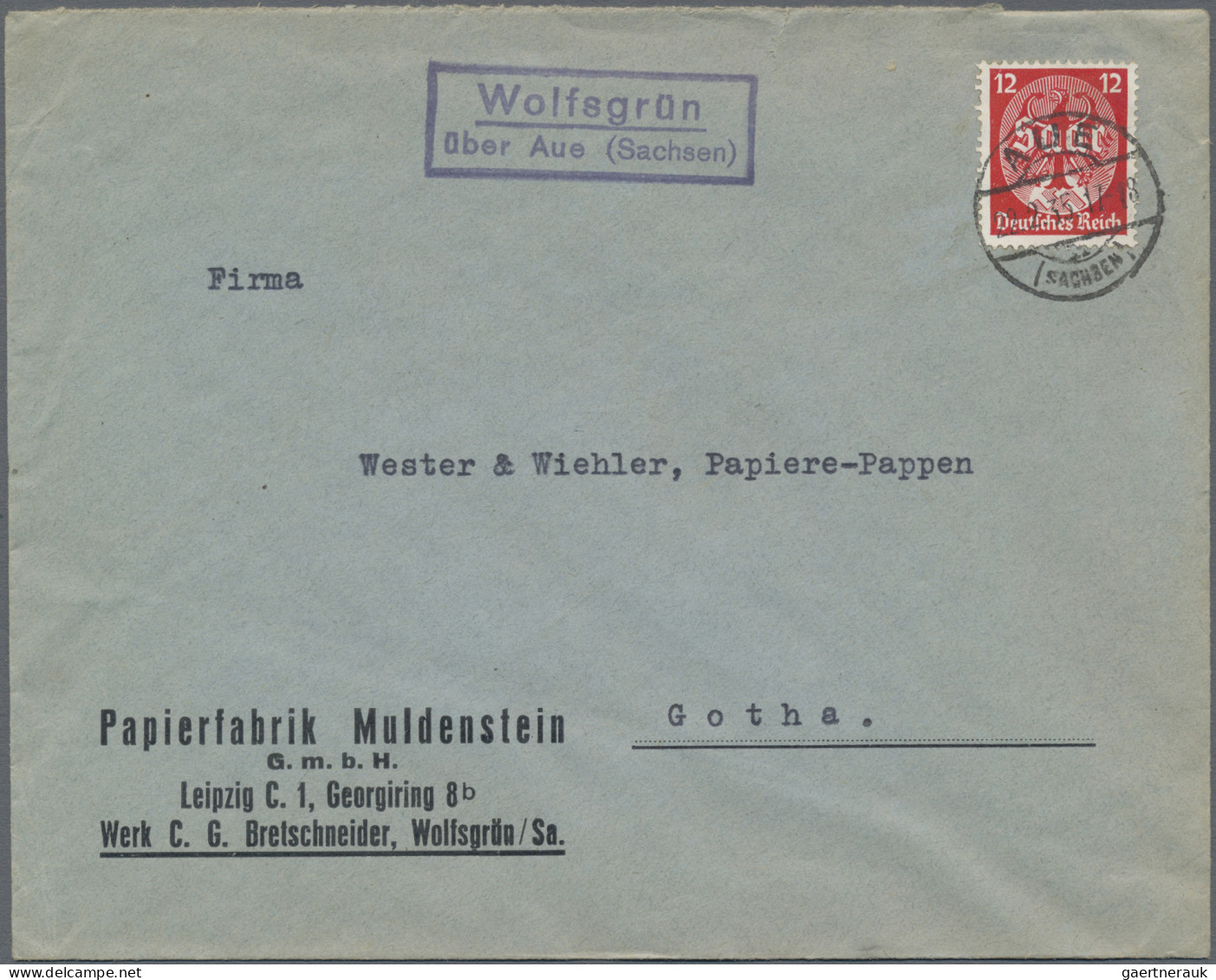 Deutsches Reich - Stempel: 1928/1943 (ca.), Sammlung Von 58 Belegen Mit Landpost - Franking Machines (EMA)