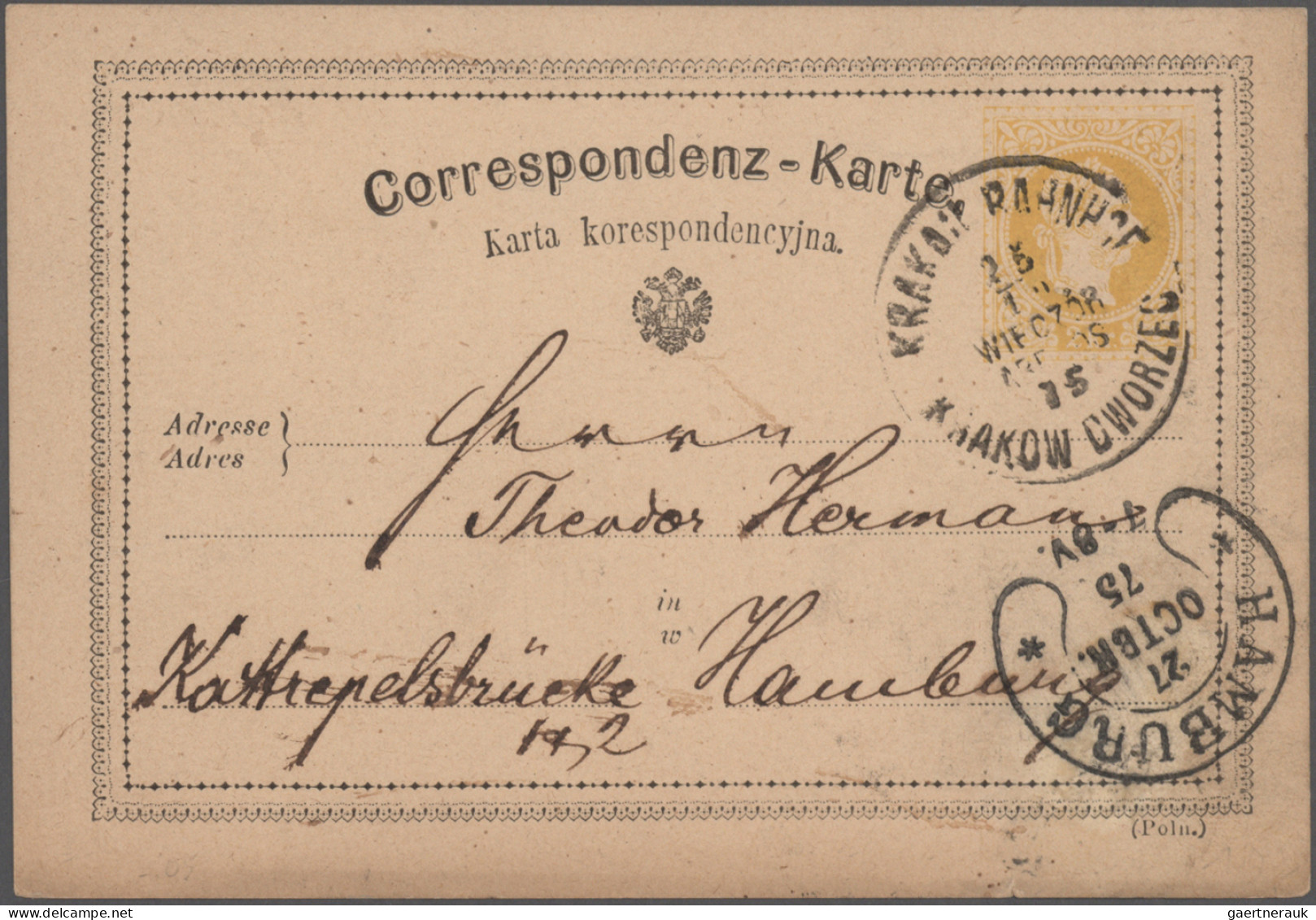 Deutsches Reich - Hufeisenstempel: 1866/1882, Sammlung von ca. 566 Briefen und K