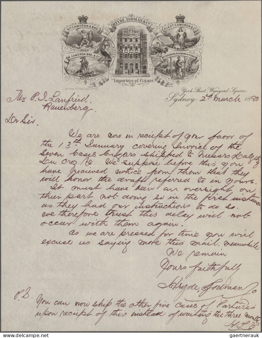 Deutsches Reich - Besonderheiten: 1870/1900 (ca.), Bestand von ca. 700 Briefböge