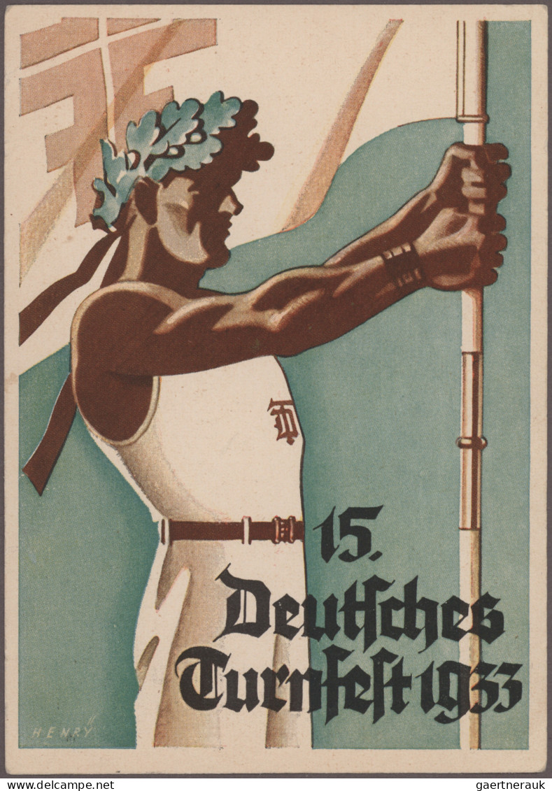 Deutsches Reich - Besonderheiten: 1933 - Deutsches Turnfest Stuttgart: Mehr Als - Andere & Zonder Classificatie