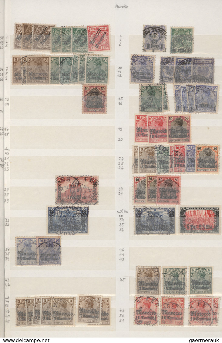 Deutsches Reich - Nebengebiete: 1870/1918 (ca.), Auf Den Ersten Blick Etwas Unsc - Collections