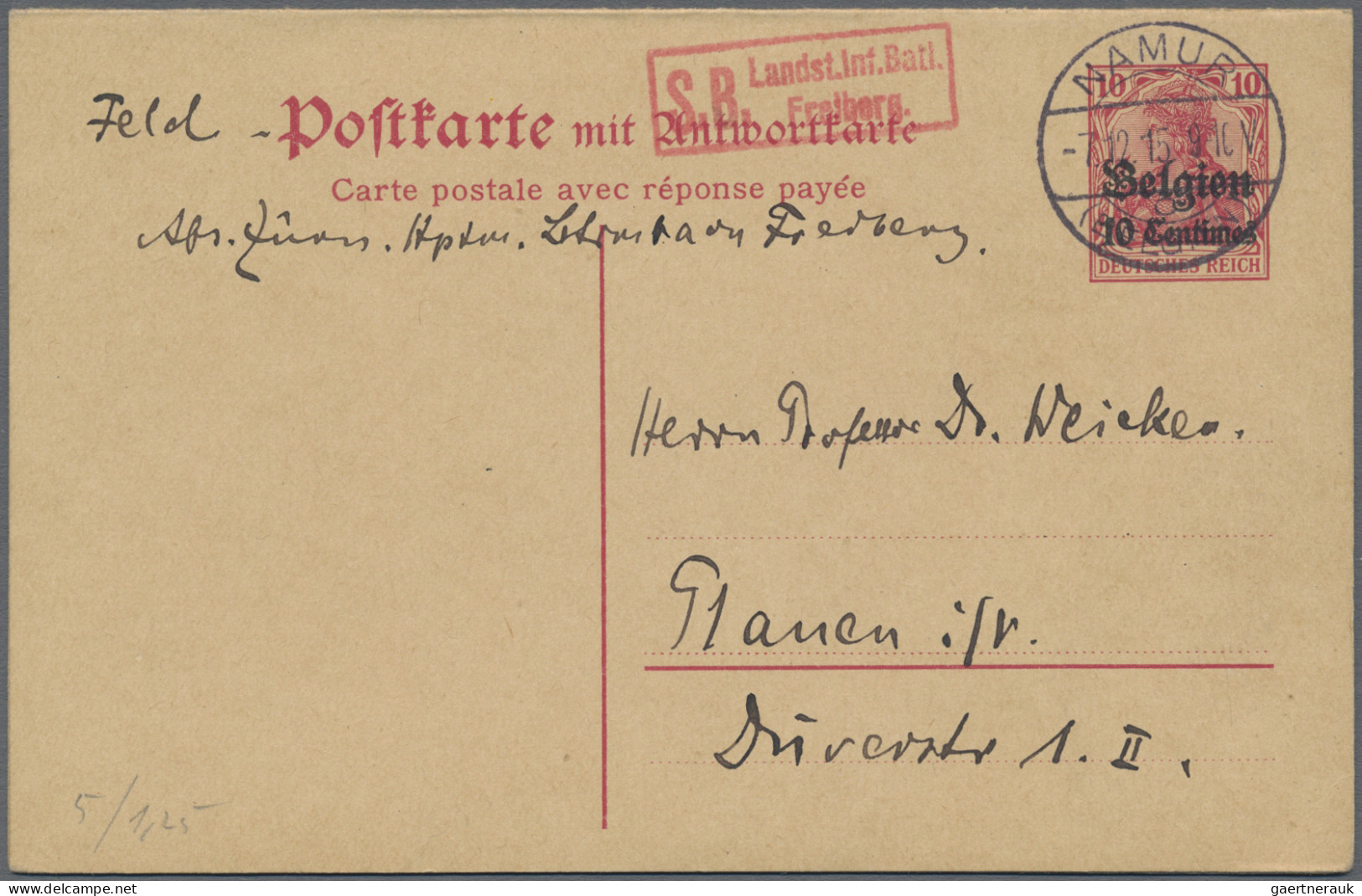 Deutsches Reich - Nebengebiete: 1914/1936, Partie Von Ca. 100 Briefen Und Karten - Colecciones
