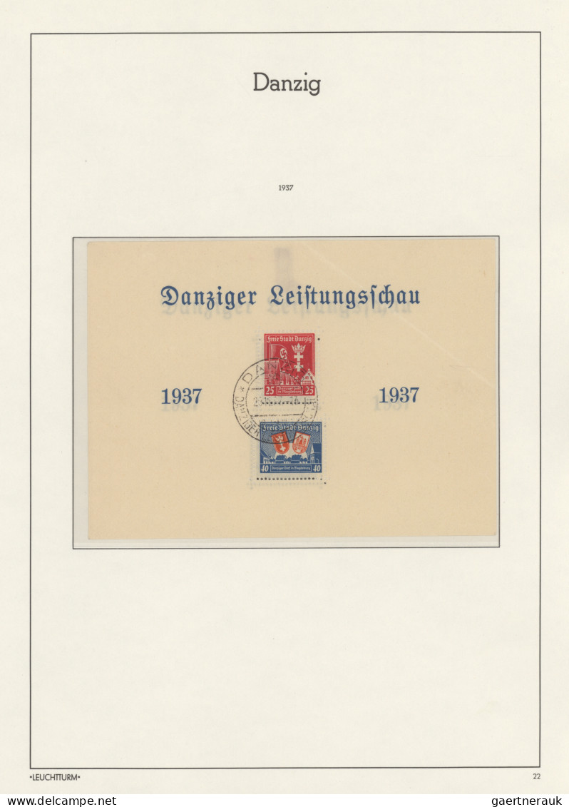 Deutsches Reich - Nebengebiete: 1914/1939, Umfangreiche Gestempelte Und Ungebrau - Collections