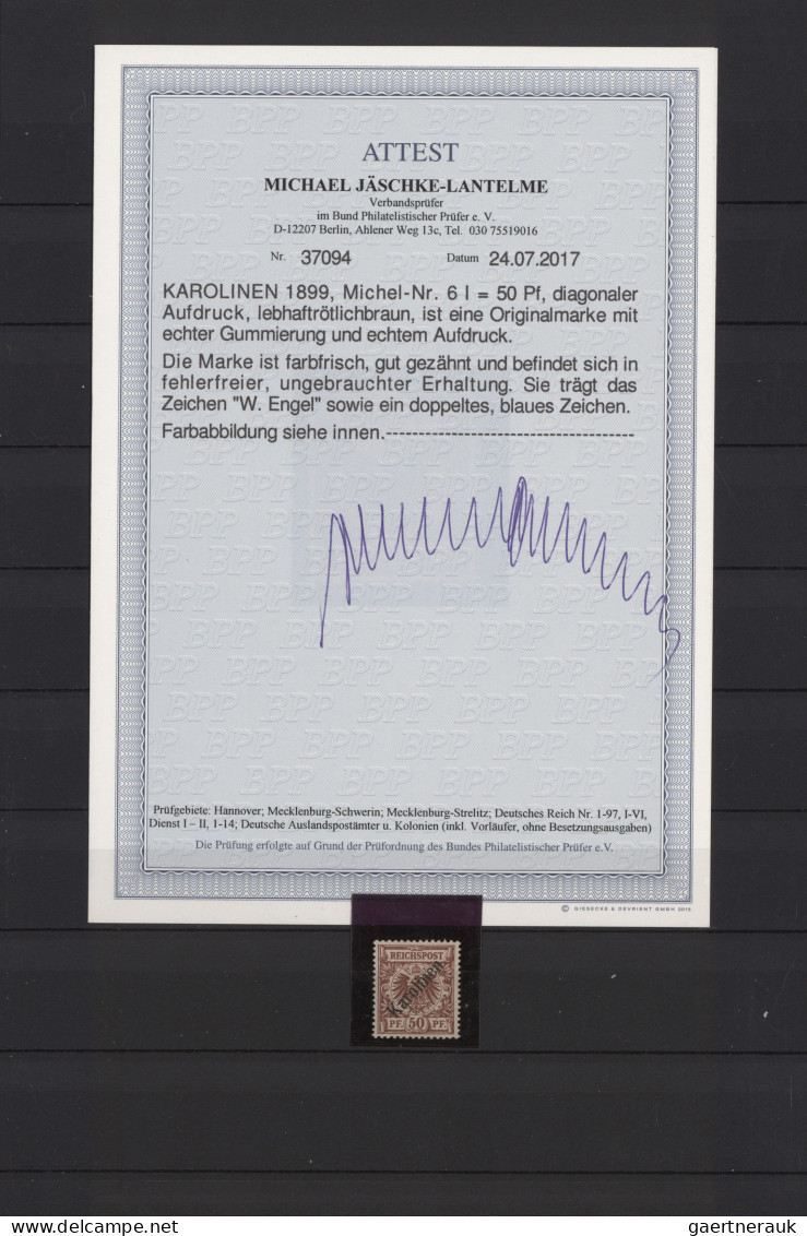 Deutsche Auslandspostämter + Kolonien: 1871/1919, Ungebraucht / Postfrische Und - Autres & Non Classés