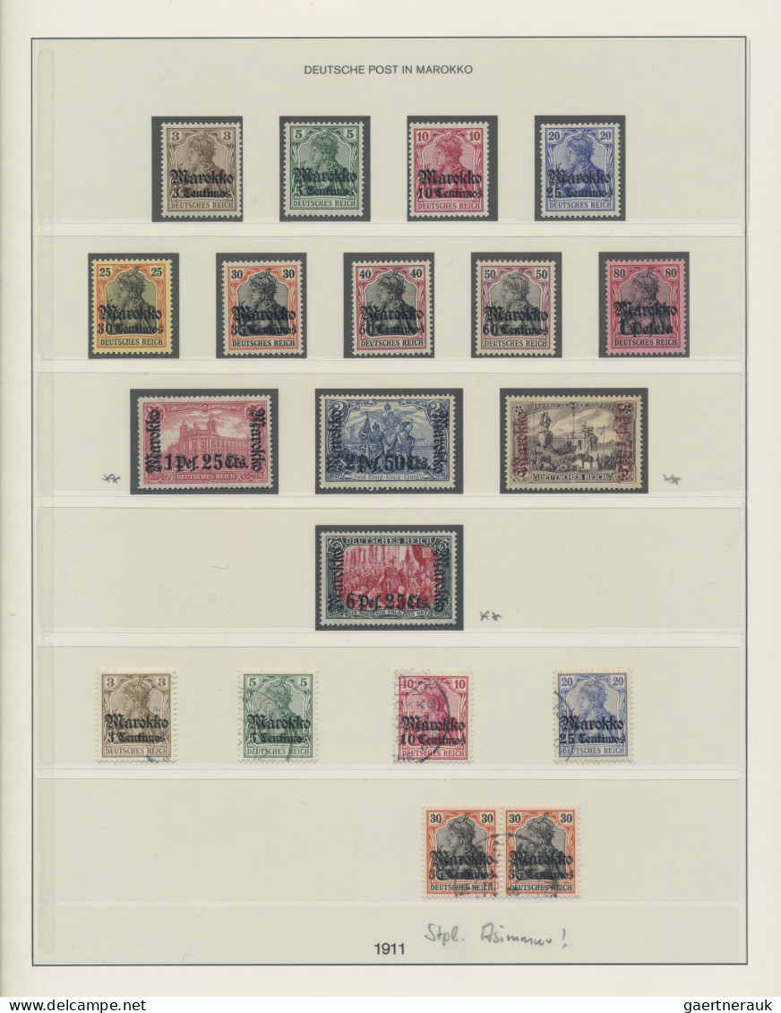 Deutsche Auslandspostämter + Kolonien: 1890/1916 (ca.), Schöne Sammlung, Gemisch - Altri & Non Classificati