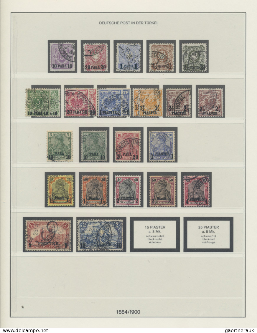 Deutsche Auslandspostämter + Kolonien: 1890/1916 (ca.), Schöne Sammlung, Gemisch - Altri & Non Classificati