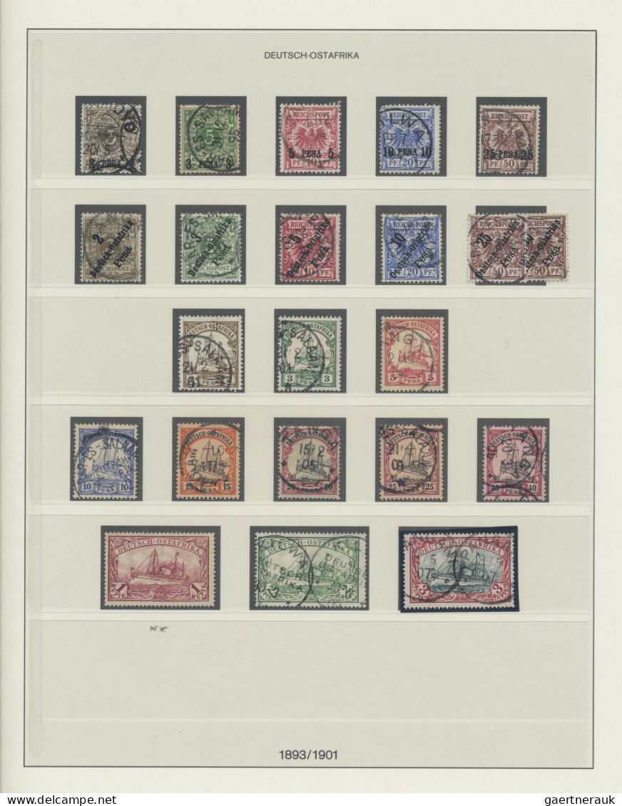 Deutsche Auslandspostämter + Kolonien: 1890/1916 (ca.), Schöne Sammlung, gemisch