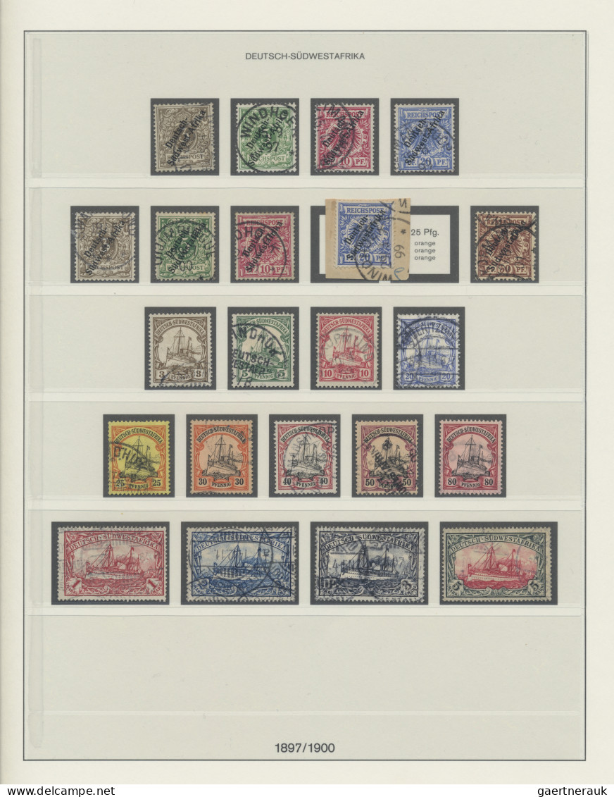 Deutsche Auslandspostämter + Kolonien: 1890/1916 (ca.), Schöne Sammlung, gemisch