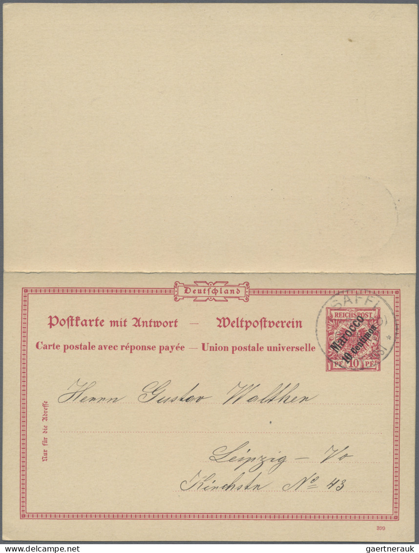 Deutsche Auslandspostämter + Kolonien: 1894/1913, Kolonien/APÄ/Schiffspost, Part - Altri & Non Classificati