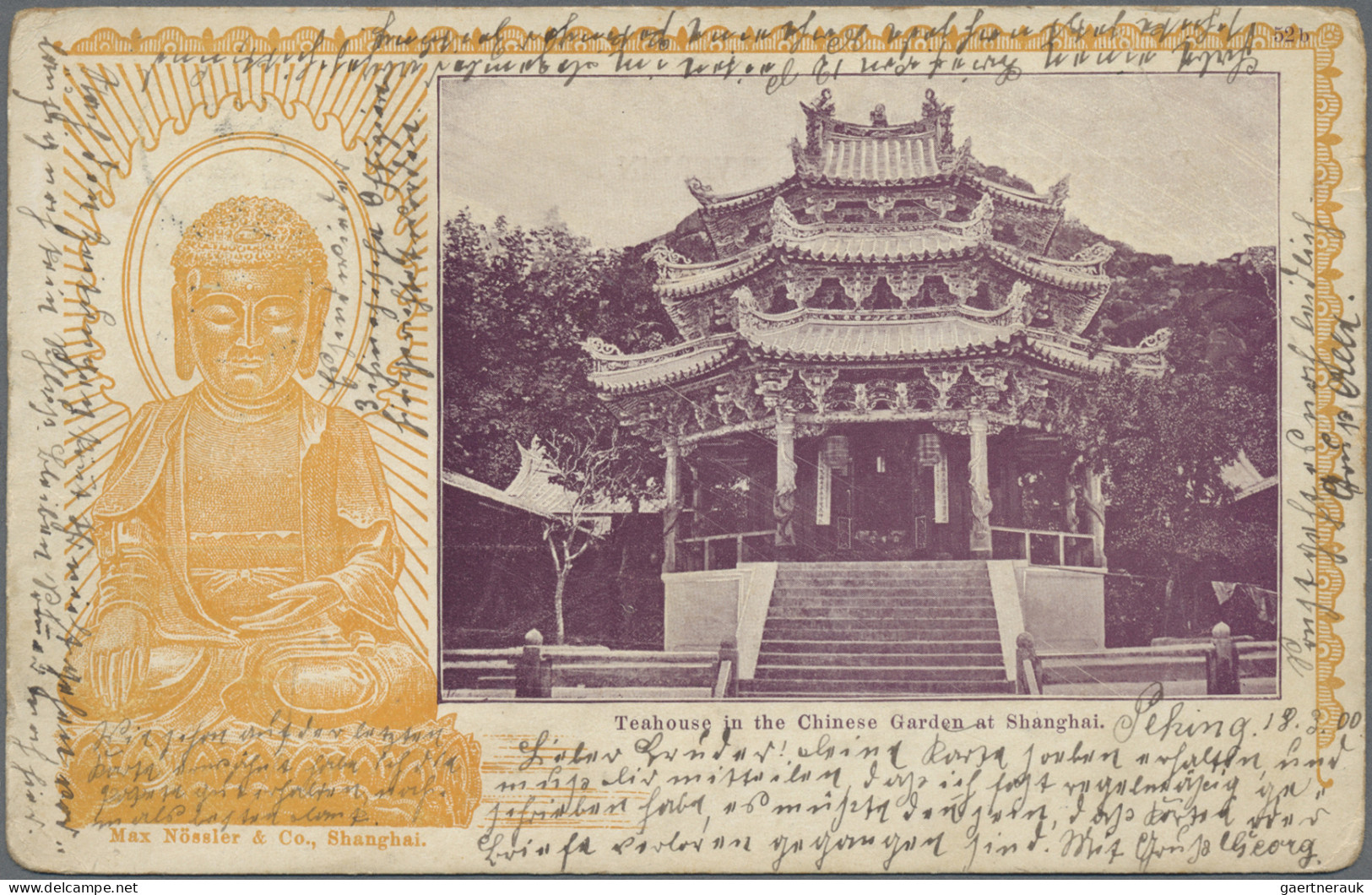 Deutsche Post In China: 1888/1911, Partie Von 14 Belegen (plus Zwei Fragmenten), - Deutsche Post In China