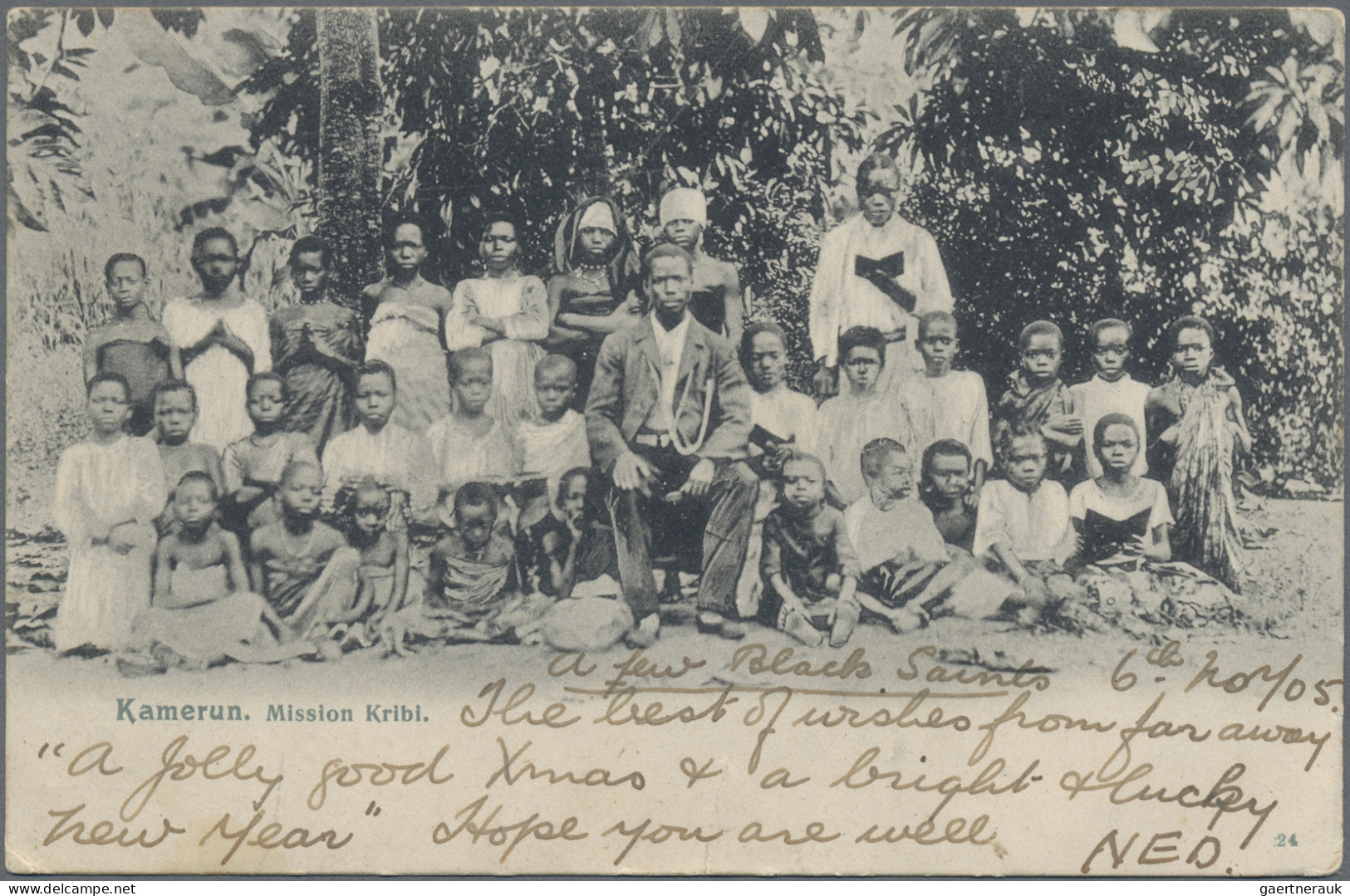 Deutsche Kolonien - Kamerun: 1904/1907, Nette Partie Von Sechs Verschiedenen Mit - Cameroun