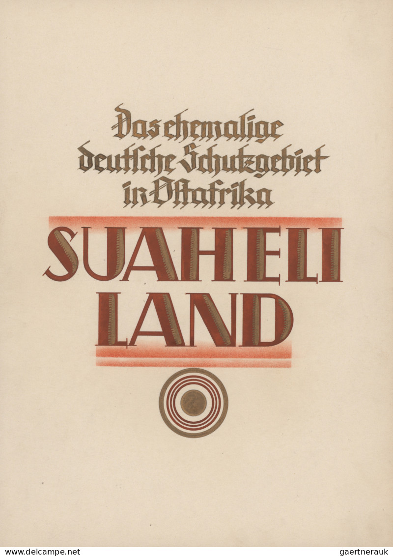 Deutsche Kolonien - Witu-Schutzgebiet: DIE FREI- UND DIENSTMARKEN VON SUAHELILAN - Sonstige & Ohne Zuordnung