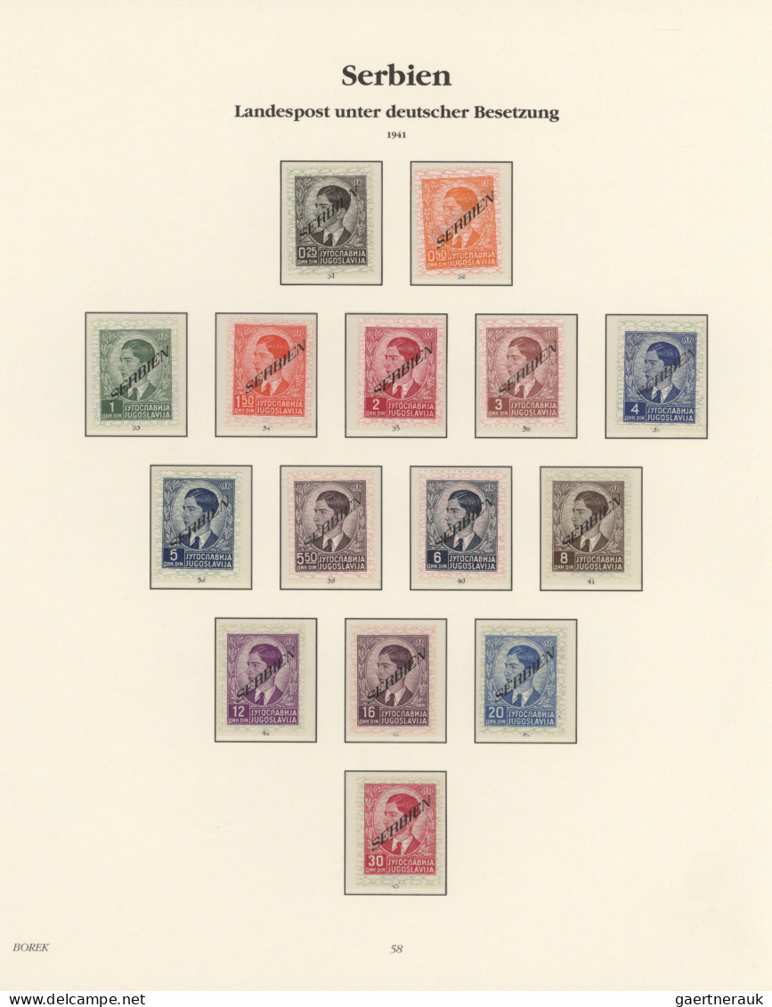 Deutsche Besetzung II. WK: 1939/1945, Deutsche Besetzungen 2. Weltkrieg Von Alba - Occupation 1938-45