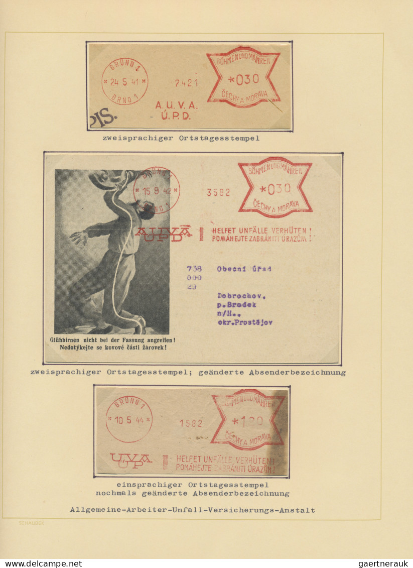 Dt. Besetzung II WK - Böhmen Und Mähren: 1939/1945, Absenderfreistempel Von BRÜN - Occupation 1938-45