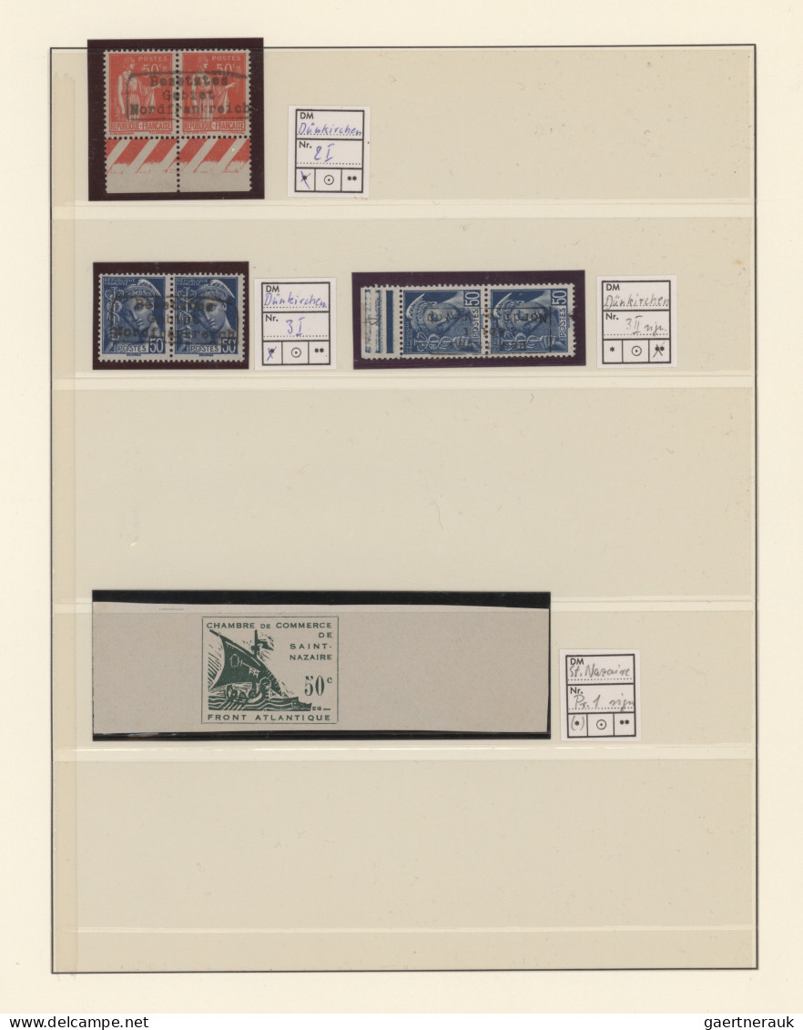 Dt. Besetzung II WK - Frankreich - Privatausgaben: Legionärsmarken: 1941/1945, V - Bezetting 1938-45