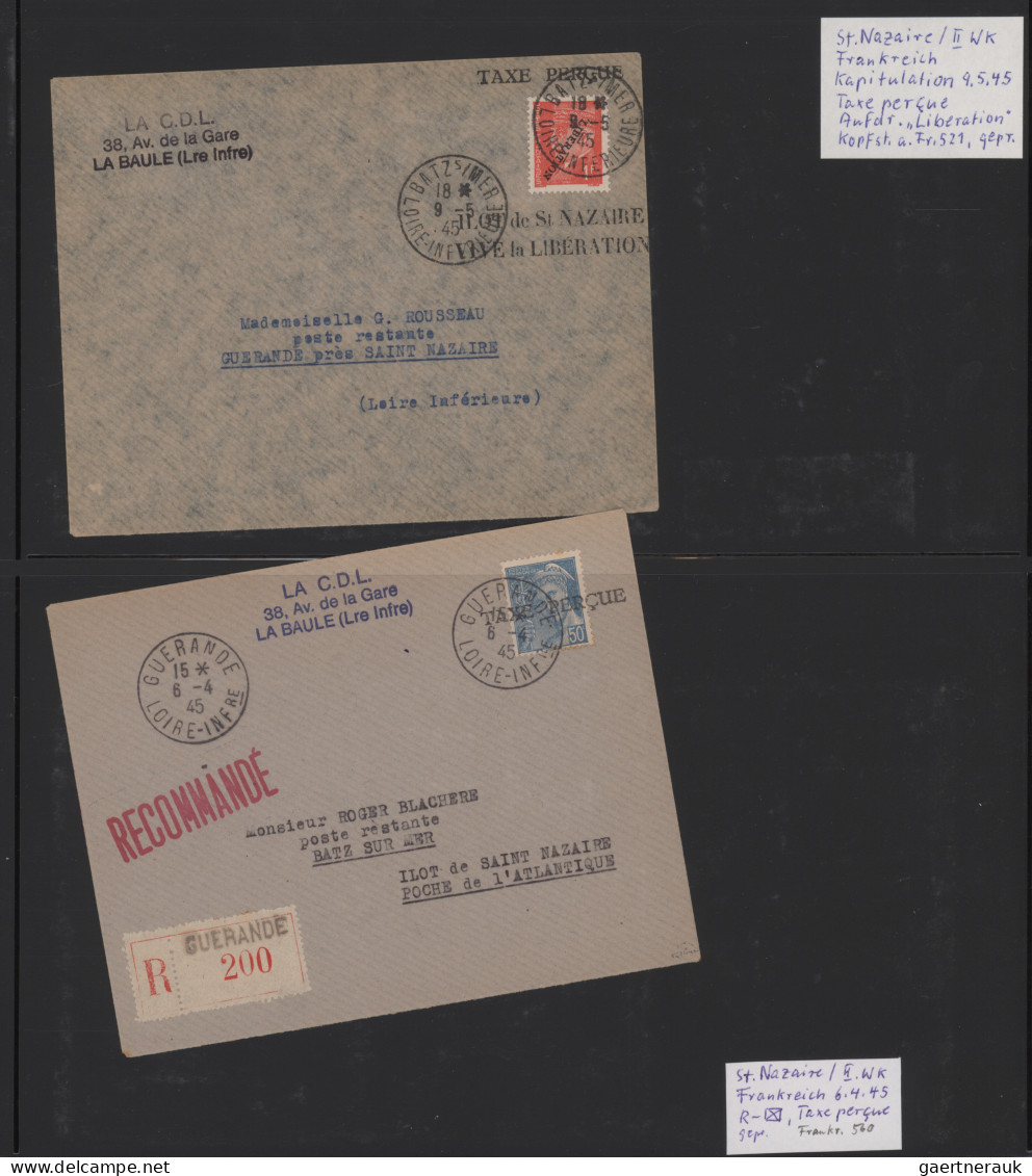 Dt. Besetzung II WK - Frankreich - Privatausgaben: Legionärsmarken: 1941/1945, V - Ocupación 1938 – 45