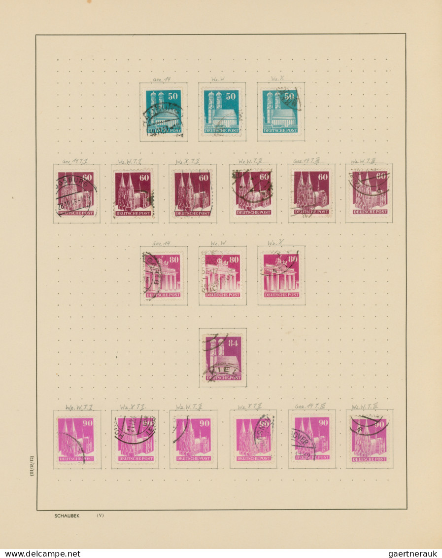 Deutschland Nach 1945: 1945/1960, Kontrollrat + Bizone + Bund, Sauber Gestempelt - Verzamelingen