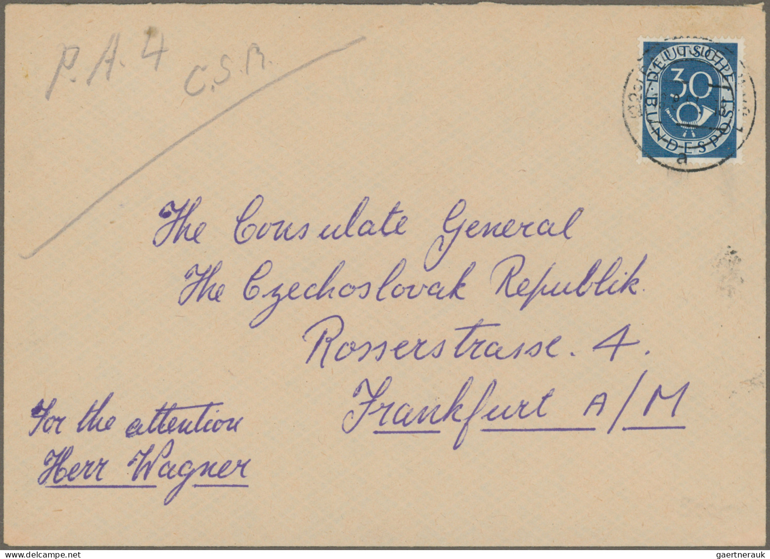 Deutschland Nach 1945: 1945/1999, Vielseitige Partie Von Ca. 116 Briefen Und Kar - Verzamelingen