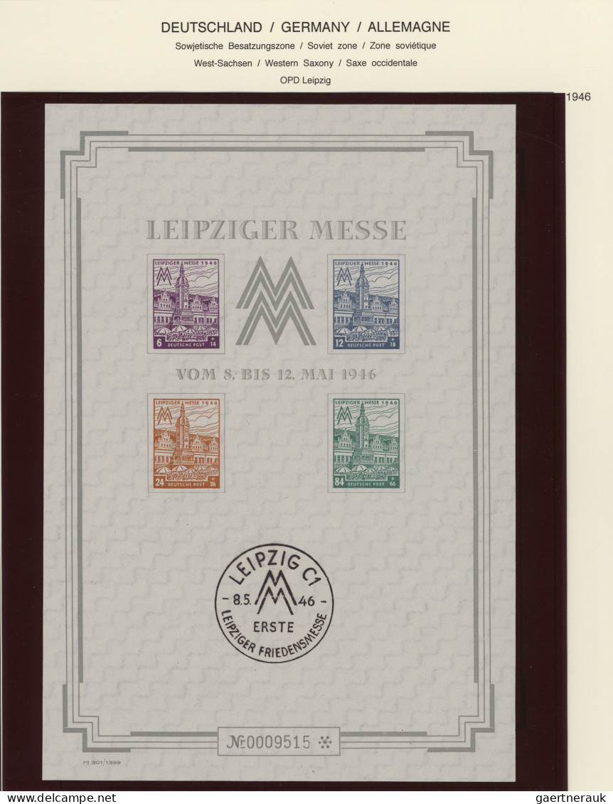 Deutschland nach 1945: 1946/1949, Gemeinschaftsausgaben, Bizone, Französische Zo