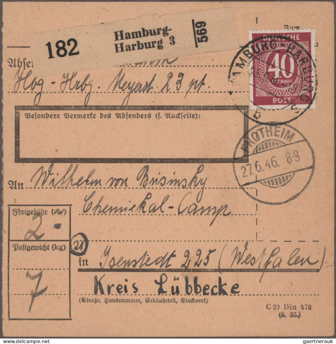 Deutschland Nach 1945: 1946/1979, Ziffernserie 12 Pf. Bis 70 Pf. Liebermann, Kle - Sammlungen