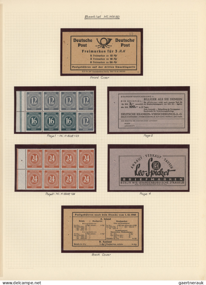 Alliierte Besetzung - Gemeinschaftsausgaben: 1945/1949, Kontrollrat Und Bizone, - Other & Unclassified