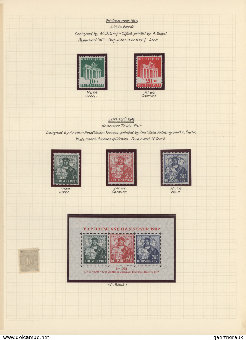 Alliierte Besetzung - Gemeinschaftsausgaben: 1945/1949, Kontrollrat und Bizone,