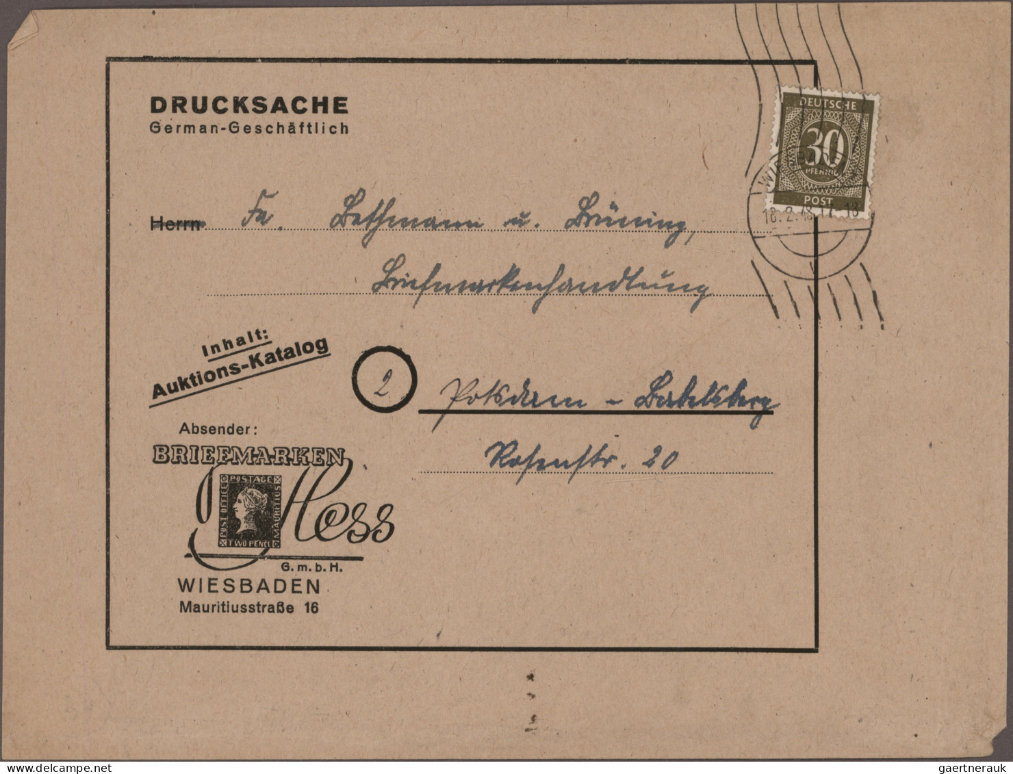 Alliierte Besetzung - Gemeinschaftsausgaben: 1946/1948, Sammlung Von Ca. 78 Brie - Sonstige & Ohne Zuordnung