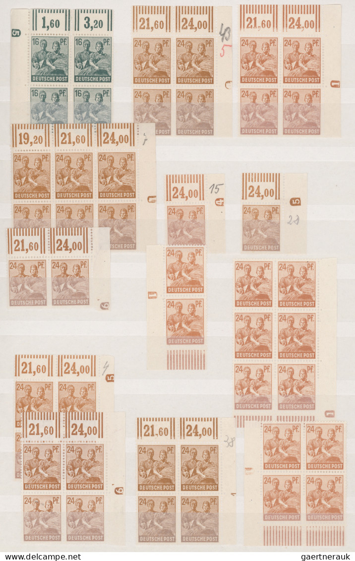 Alliierte Besetzung - Gemeinschaftsausgaben: 1947/1948, Arbeiter-Serie, meist po