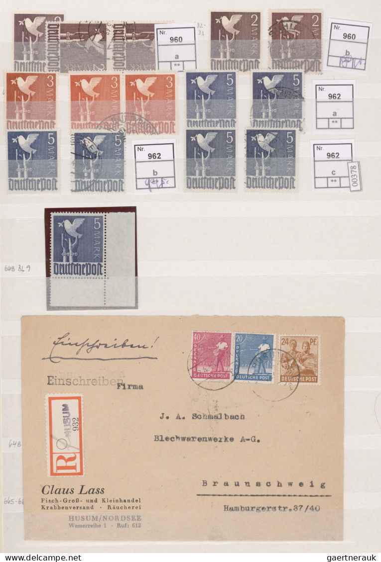 Alliierte Besetzung - Gemeinschaftsausgaben: 1947/1948, Arbeiter-Serie, postfris