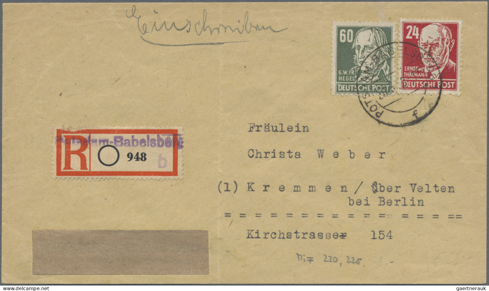 Sowjetische Zone - Allgemeine Ausgaben: 1946/1950 (ca.), Sammlungsposten Von 260 - Other & Unclassified