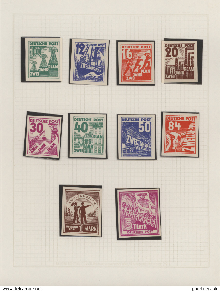 Sowjetische Zone - Allgemeine Ausgaben: 1948, Nette Kleine Sammlung Von Ca. 360 - Other & Unclassified