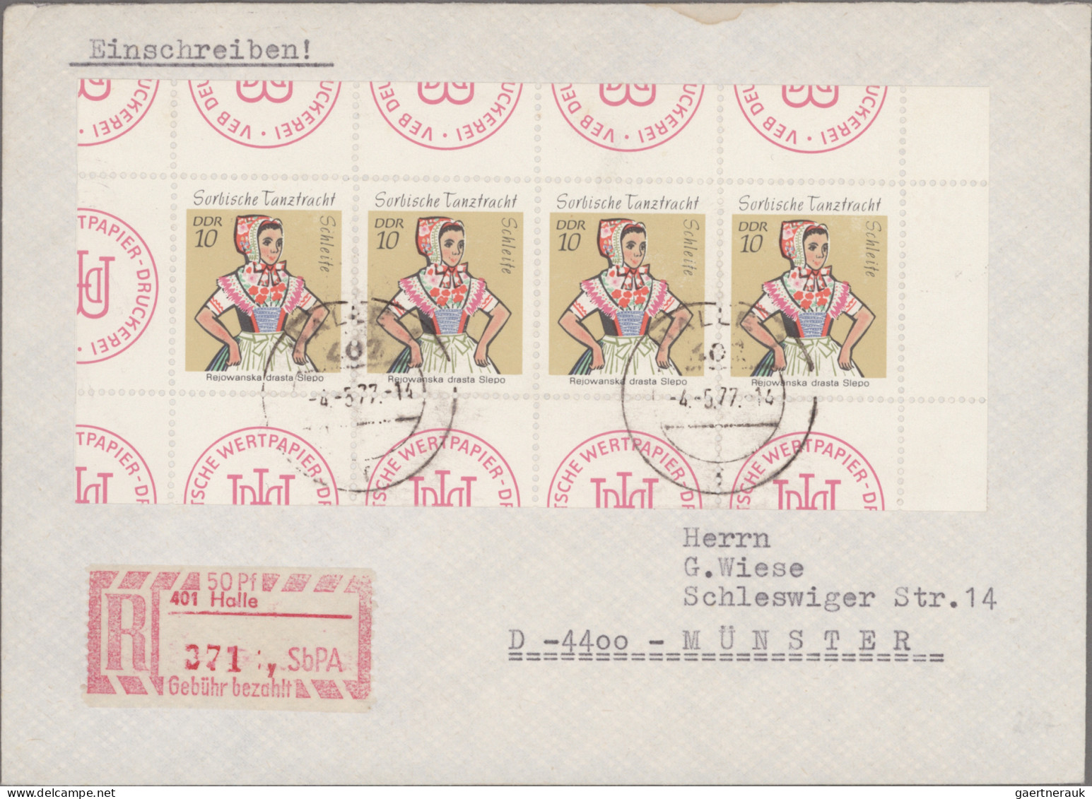 DDR: 1945/1990, Reichhaltiger, Meist Gestempelter Posten In 30 (großen Und Klein - Collections