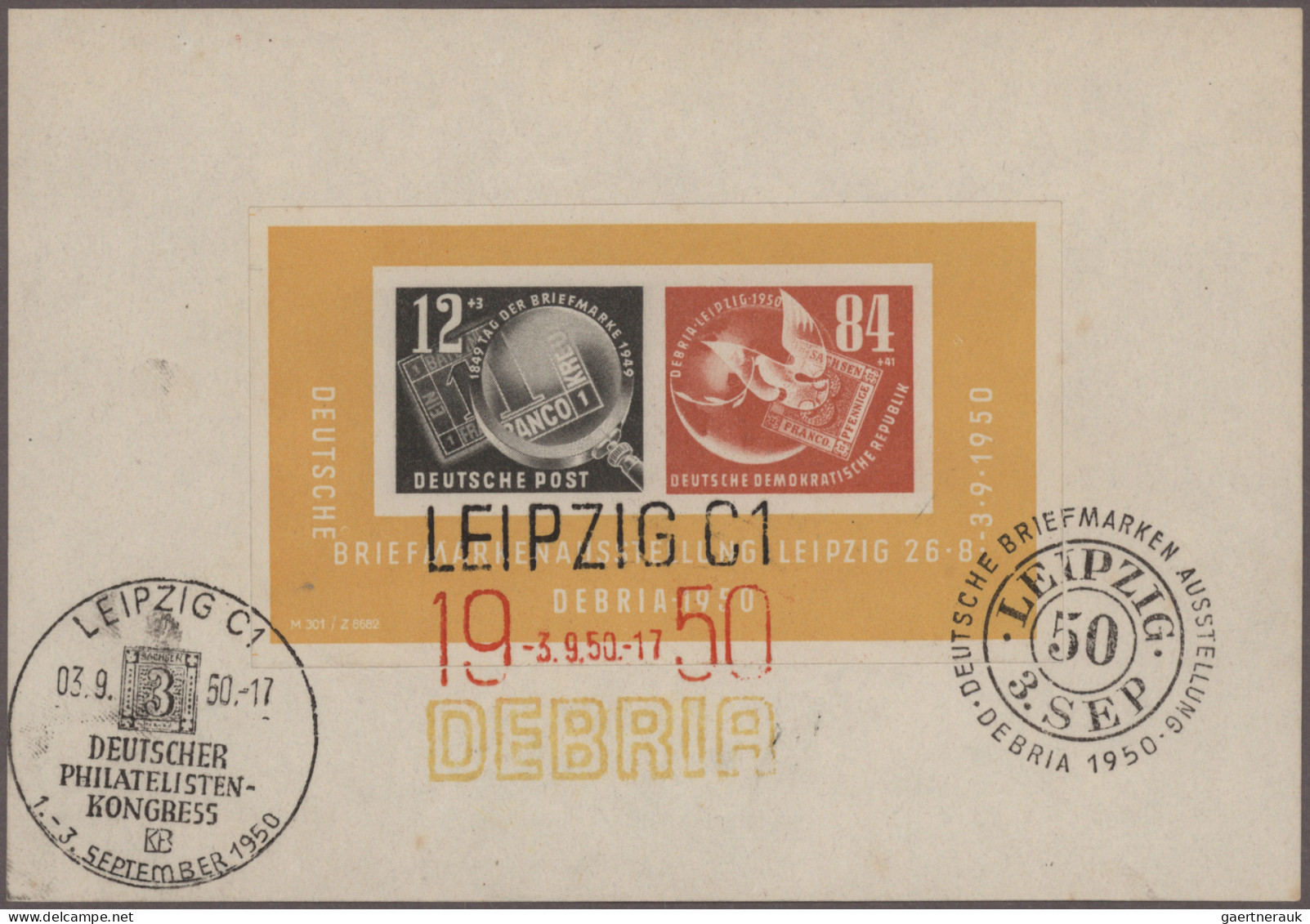 DDR: 1949/1990, Umfangreicher Bestand In 17 Alben Plus Weiteres Loses Material, - Collections