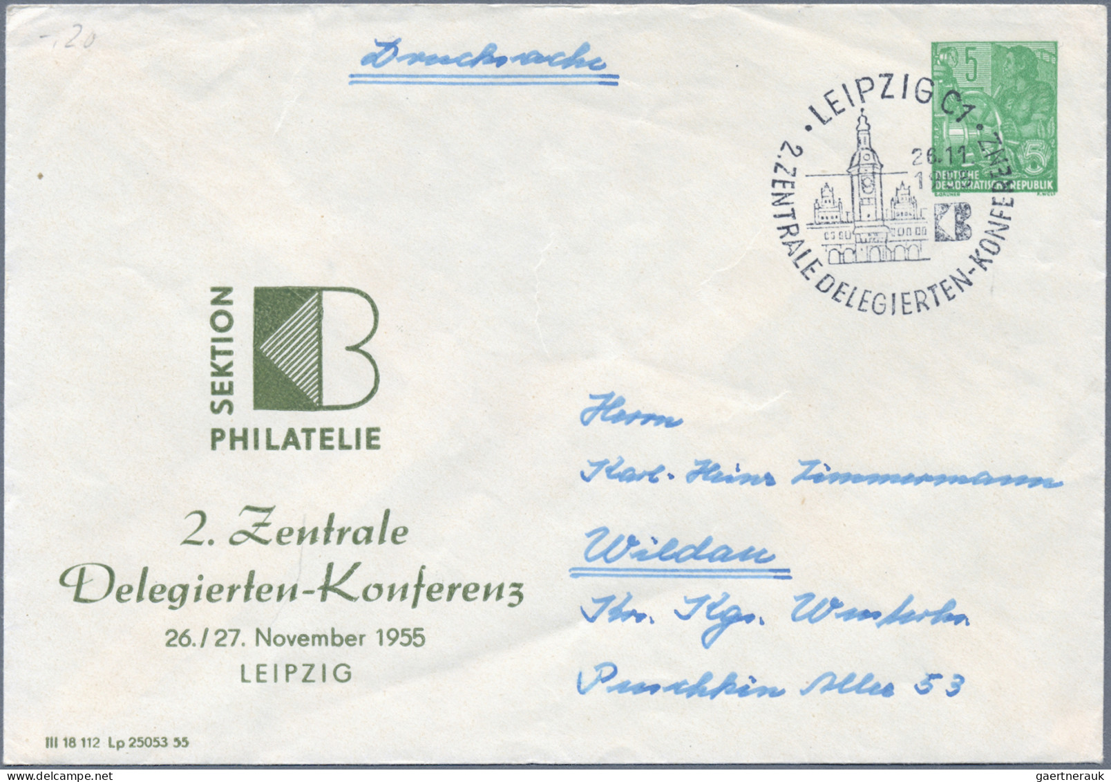 DDR - Privatganzsachen: 1970/1990 (ca.), saubere Partie von ca. 225 Privatganzsa